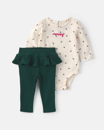 Set de body y pantalones de manga larga 'Merry'