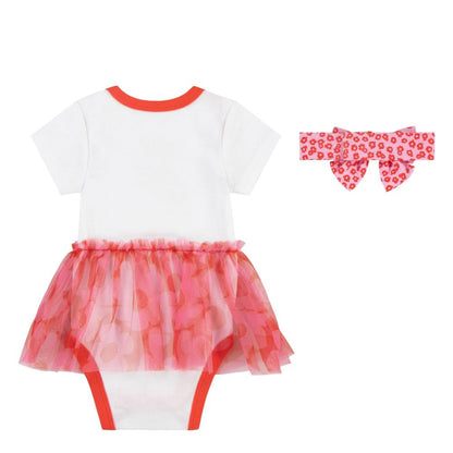 Set Mameluco y Bincha Rosa