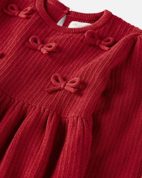 Vestido de punto de suéter