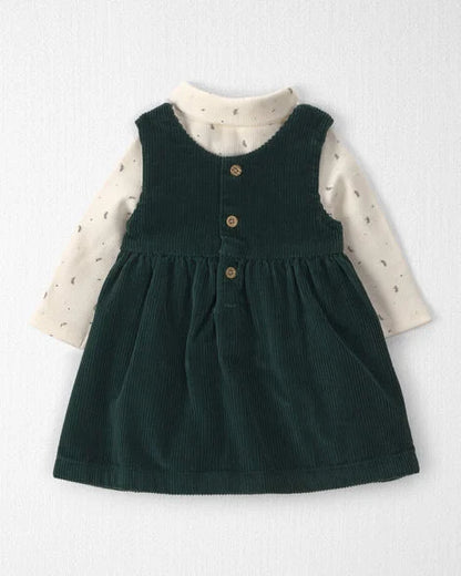 Vestido Corduroy con body