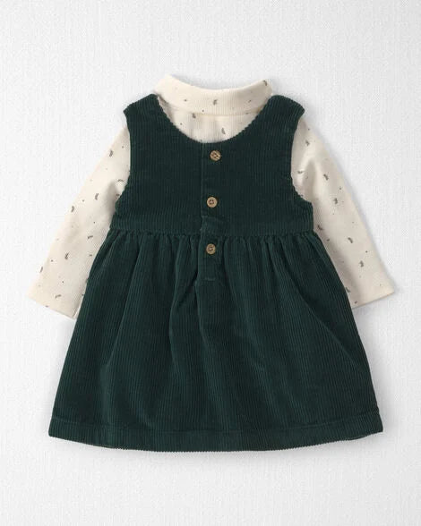 Vestido Corduroy con body