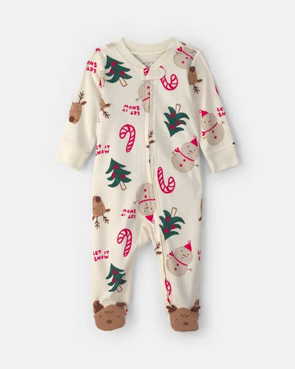 Pijama navideña copito de nieve