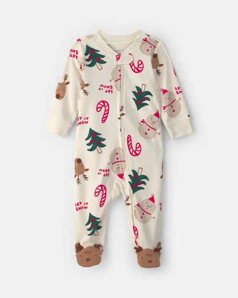 Pijama navideña copito de nieve