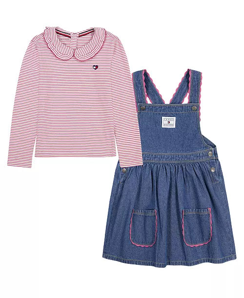 Overol con blusa Tommy