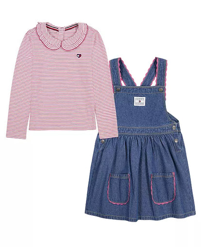 Overol con blusa Tommy