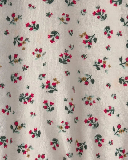 Conjunto Floral Corduroy