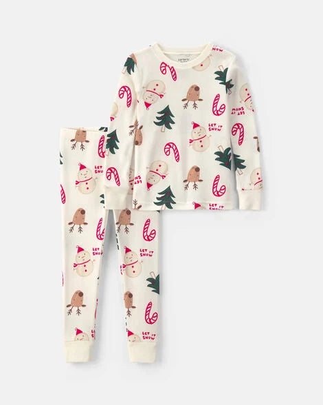 Pijama Navideña Copo de Nieve