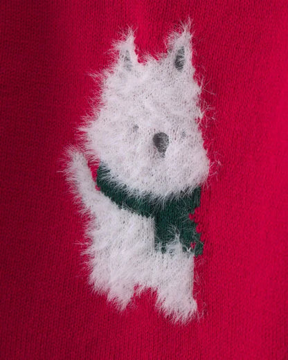 Conjunto Perrito Navideño