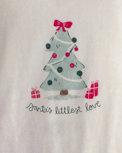Traje manga larga Santa's Littlest Love conjunto de pantalones de tutú