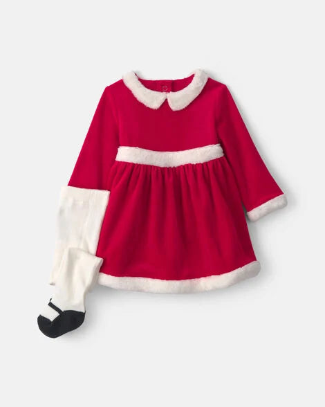 Vestido manga larga de Navidad