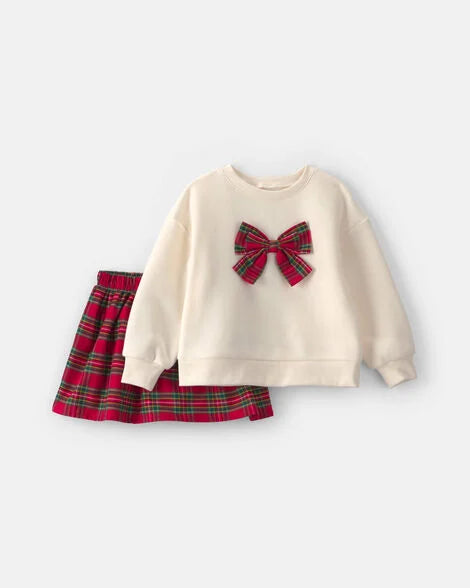Conjunto Navideño con enagua
