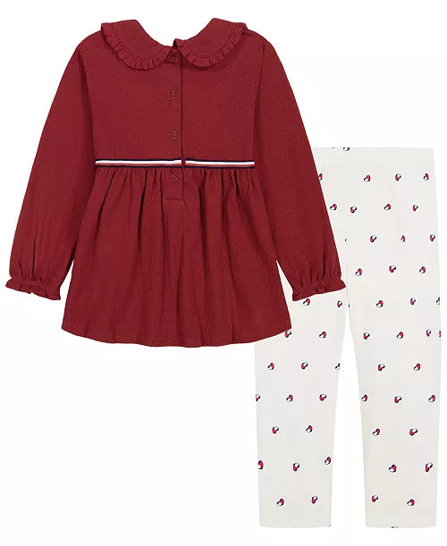Set blusa y leggins corazoncito
