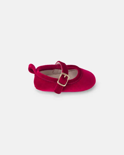 Mary Jane Velvety Flats